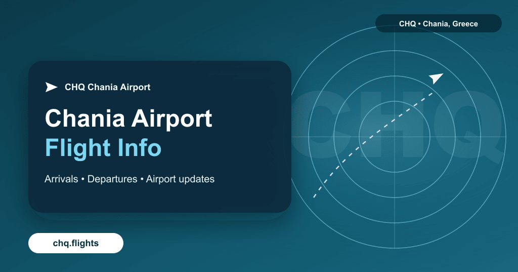 Brs Programacion Vuelos de Aeropuerto Chania (CHQ) a Bristol (BRS) | chq.flights